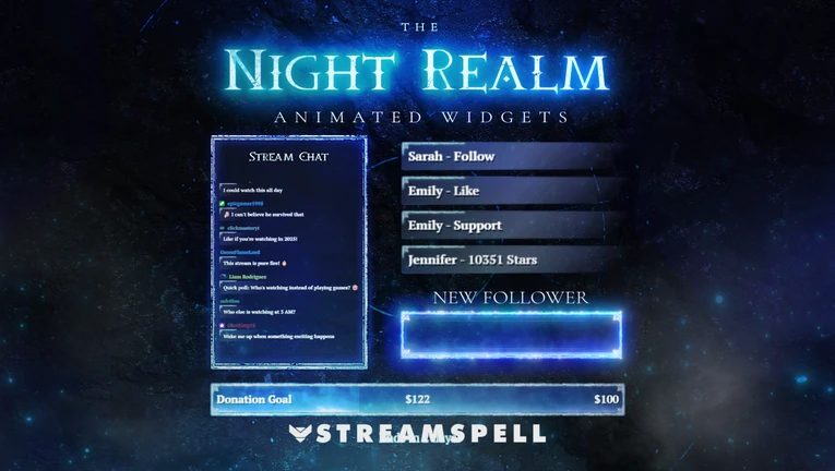 Stream. Widget Png Stream Overlays | Free & Premium Overlays for Twitch, TikTok & Beyond ...
